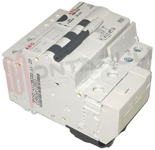 Immagine di INTERRUTTORE DIFFERENZIALE MAGNETOTERMICO 4M AEG 25A