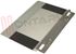Immagine di VETRO FORNO ALT.385X595MM. BIANCO C/FASCIA ALT.450