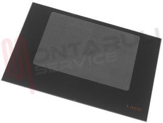 Immagine di VETRO FORNO ALT.385X575MM. NERO ELBA