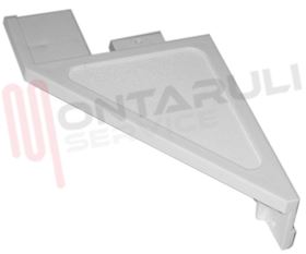 Visualizza i dettagli per SUPPORTO COPERCHIO CUCINA LATO SX BIANCO IN PLASTICA Immagine di SUPPORTO COPERCHIO CUCINA LATO SX BIANCO IN PLASTICA