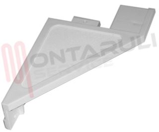 Immagine di SUPPORTO COPERCHIO CUCINA LATO DX BIANCO IN PLASTICA