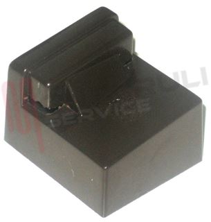Immagine di SUPPORTO LATO DESTRO MARRONE MANIGLIA FORNO TECNOGAS
