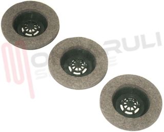 Immagine di KIT SPAZZOLA N.3 PEZZI FELTRO ADATTABILI PULILUX PL510/511/5