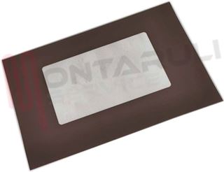 Immagine di VETRO FORNO ALT.378X525MM. MARRONE STAR