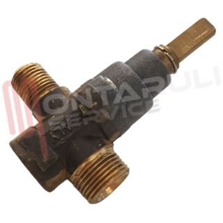 Immagine di RUBINETTO GAS PIANO COTTURA STAR D.6MM.