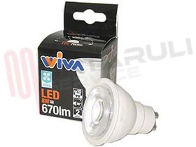 Visualizza i dettagli per LAMPADA SPOT PRO LED GU10 8W 230V LUCE NATURA 4000K Immagine di LAMPADA SPOT PRO LED GU10 8W 230V LUCE NATURA 4000K