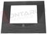 Immagine di VETRO FORNO ALT.413X493MM. NERO ESTERNO RIGHI BIANCHI