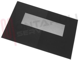Immagine di VETRO FORNO ALT.405X523MM. NERO ESTERNO BOMPANI