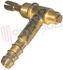Immagine di RUBINETTO GAS PROPANO GPL FORNELLO CUCINA D.8MM.
