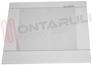Immagine di VETRO FORNO ALT.420X495MM. BIANCO ESTERNO REX