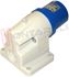 Immagine di SPINA FISSA PARETE CEE 90° 2P+T 16A 220V IP44