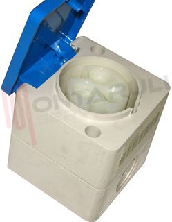 Immagine di PRESA CEE A PARETE SCHYLLER 16A IP44