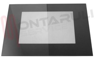 Immagine di VETRO FORNO ALT.432X583MM. NERO ESTERNO ZANUSSI