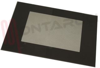Immagine di VETRO FORNO ALT.432X586MM. MARRONE ESTERNO ZANUSSI