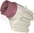 Immagine di SPINA FISSA PARETE CEE 90° 3P 16A 24V IP44
