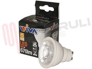 Immagine di LAMPADA SPOT PRO LED GU10 8W 230V LUCE CALDA 3000K
