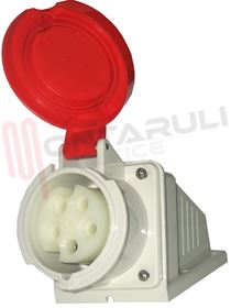 Visualizza i dettagli per PRESA DA PANNELLO ANGOLATA 3P+N+T 16A 380V Immagine di PRESA DA PANNELLO ANGOLATA 3P+N+T 16A 380V