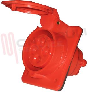 Immagine di PRESA FISSA INCASTRO CEE IP44 3P+T 16A 380V