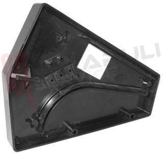 Immagine di TESTATA DX IN BAKELITE C/INTERRUTTORE STUFA ART.530 SAHARA