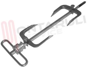 Visualizza i dettagli per SPIEDO CON FORCHETTINE GIRARROSTO Immagine di SPIEDO CON FORCHETTINE GIRARROSTO