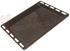 Immagine di LECCARDA FORNO 405X370MM. SMALTATA MARRONE