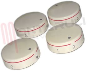 Visualizza i dettagli per KIT MANOPOLA FUOCO+PIASTRA BIANCA 4PZ. Immagine di KIT MANOPOLA FUOCO+PIASTRA BIANCA 4PZ.