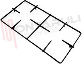 Visualizza i dettagli per GRIGLIA 2 FUOCHI PIATTINA 488X255MM. MARRONE ARISTON Immagine di GRIGLIA 2 FUOCHI PIATTINA 488X255MM. MARRONE ARISTON