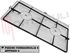 Immagine di GRIGLIA 2 FUOCHI PIATTINA 488X255MM. MARRONE ARISTON