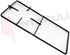 Immagine di GRIGLIA 1 FUOCO + PIASTRA PIATTINA 488X255MM. ARISTON
