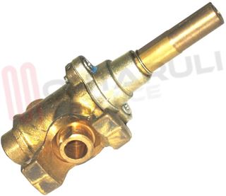 Immagine di RUBINETTO GAS PIANO COTTURA SABAF D.8MM.