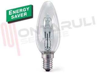 Immagine di LAMPADA OLIVA ALOGENA CHIARA E14 28W 230V (RESA/37W)