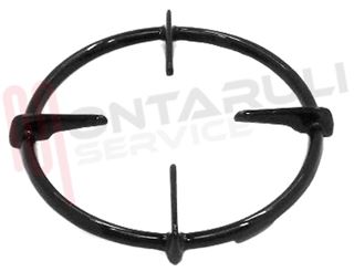 Immagine di GRIGLIA 1 FUOCO GHISA D.130MM. NERA IGNIS