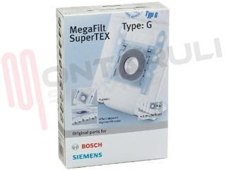 Immagine di SACCHETTI CARTA MEGAFILT SUPERTEX 4+1MF. TYP.G