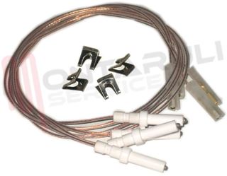 Immagine di CANDELETTA ACCENSIONE BRUCIATORE FRANKE L=545MM. KIT4PZ.