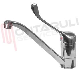 Visualizza i dettagli per MISCELATORE MONOFORO MONOCOMANDO LEVA LUGA CROMATA Immagine di MISCELATORE MONOFORO MONOCOMANDO LEVA LUGA CROMATA