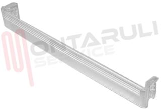 Immagine di BALCONCINO BOTTIGLIE INFERIORE TRASPARENTE 670X75X75MM.