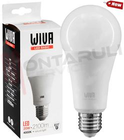 Visualizza i dettagli per LAMPADA GOCCIA SATINATA LED E27 20W 220V 4000°K (RESA/132) Immagine di LAMPADA GOCCIA SATINATA LED E27 20W 220V 4000°K (RESA/132)