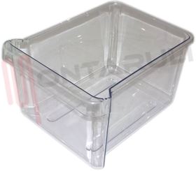 Visualizza i dettagli per CASSETTO VERDURA TRASPARENTE 248/230X320X195/190MM. Immagine di CASSETTO VERDURA TRASPARENTE 248/230X320X195/190MM.