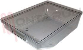 Visualizza i dettagli per CASSETTO VERDURA TRASPARENTE GRIGIO 227X330X100MM. Immagine di CASSETTO VERDURA TRASPARENTE GRIGIO 227X330X100MM.