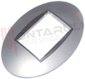 Visualizza i dettagli per PLACCA 3 POSTI TITANIO GEWISS Immagine di PLACCA 3 POSTI TITANIO GEWISS