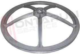 Visualizza i dettagli per PULEGGIA CESTO LAVATRICE REX Ø317MM. Immagine di PULEGGIA CESTO LAVATRICE REX Ø317MM.