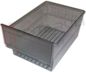 Visualizza i dettagli per CASSETTO VERDURA TRASPARENTE GRIGIO 230X350XH.176/142MM. Immagine di CASSETTO VERDURA TRASPARENTE GRIGIO 230X350XH.176/142MM.