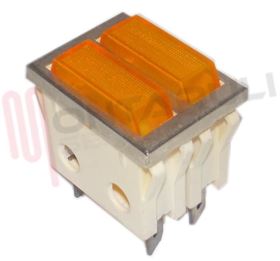 Visualizza i dettagli per SPIA SEGNALAZIONE DOPPIA ARANCIONE 220V Immagine di SPIA SEGNALAZIONE DOPPIA ARANCIONE 220V