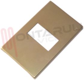 Visualizza i dettagli per PLACCA 1 POSTO ANODIZZATA AVE Immagine di PLACCA 1 POSTO ANODIZZATA AVE