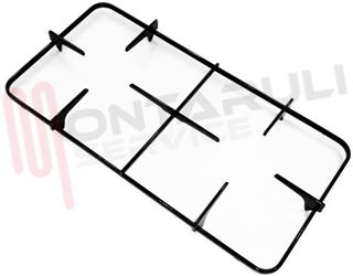 Immagine di GRIGLIA 2 FUOCHI PIATTINA 480X240MM. MARRONE ARISTON