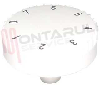 Immagine di MANOPOLA SERIGRAFATA BIANCA TIMER TOSTAPANE K20