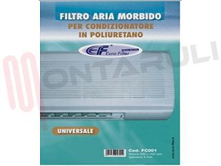 Immagine di FILTRO PER CONDIZIONATORI MORBIDO 915X600MM.
