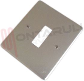 Visualizza i dettagli per PLACCA 1 POSTO ANODIZZATA AVE Immagine di PLACCA 1 POSTO ANODIZZATA AVE