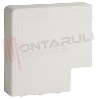 Immagine di ANGOLO PIANO 120X40 CANALI LINEE TA-N/TA-EN/TA-GN BIANCO