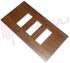 Immagine di PLACCA 3 POSTI FINTO LEGNO MOLVENO